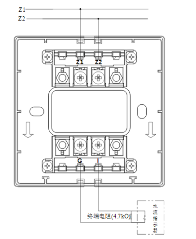 西藏西藏海湾消防GST-LD-8300B输入模块常开无源触点接线图