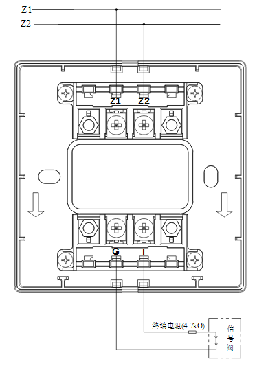 西藏西藏海湾消防GST-LD-8300B输入模块常闭无源触点接线图